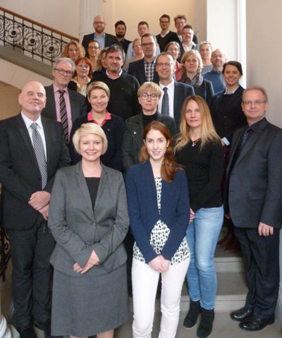 Team der „Karrierewelt Pflege“ – die Fachkräfteinitiative in Krefeld und im Kreis Viersen